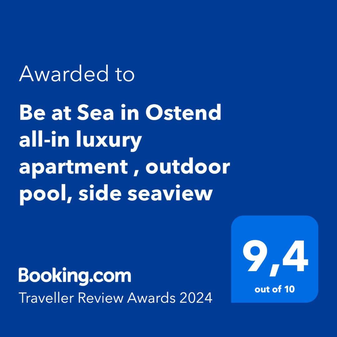 Be At Sea In All-in Luxury , Outdoor Pool, Side Seaview Apartmán Ostende